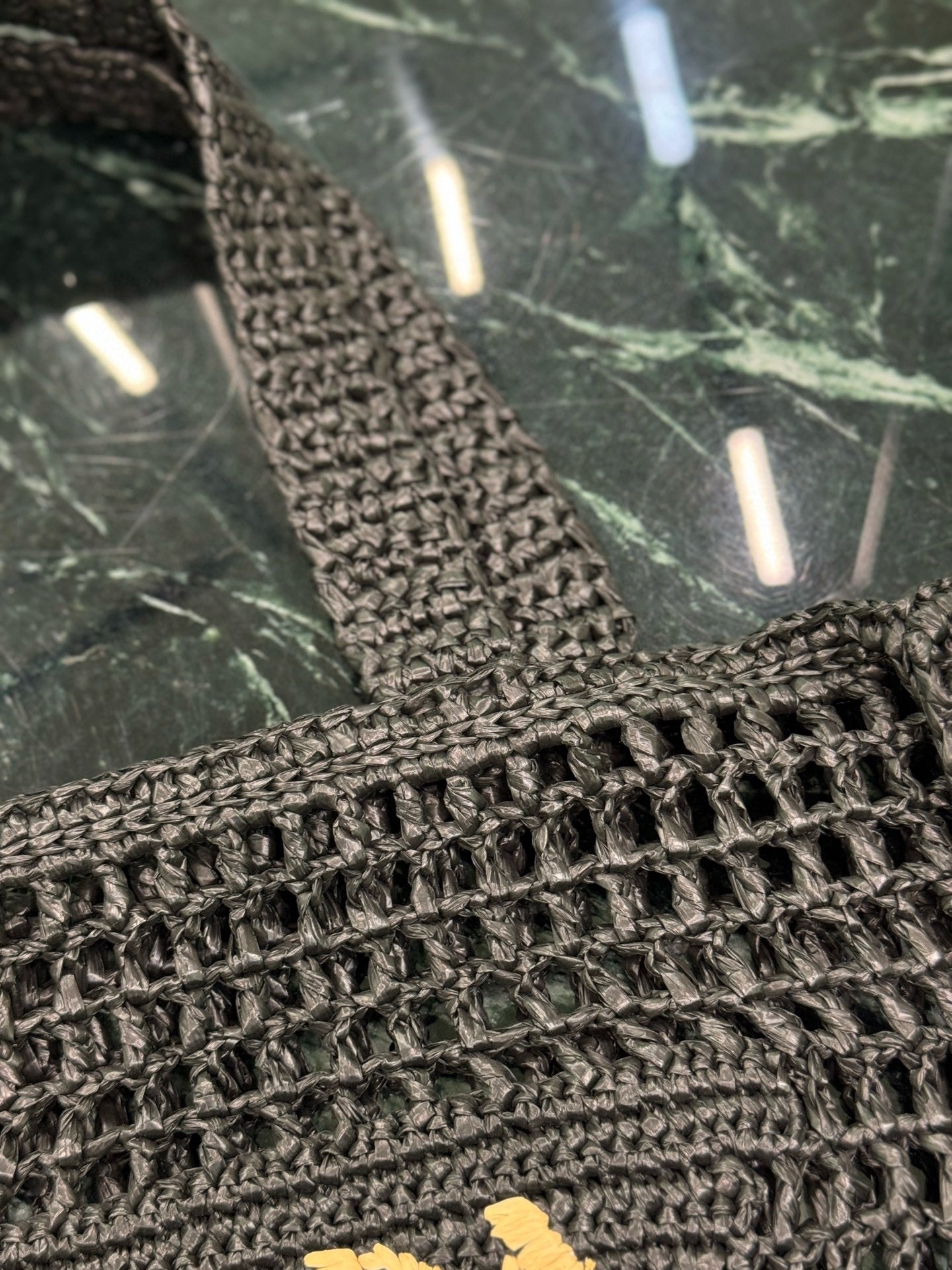 Prada Raffia Tote Bag
