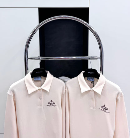Prada Long Sleeve Polo
