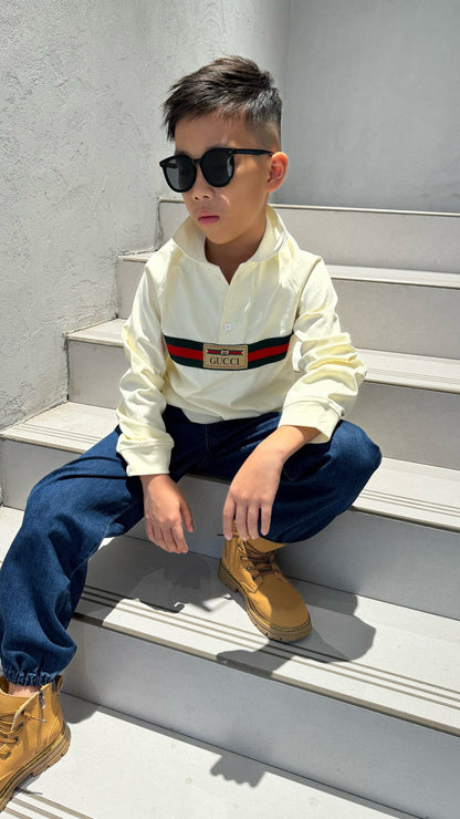 GC Long Sleeve Polo