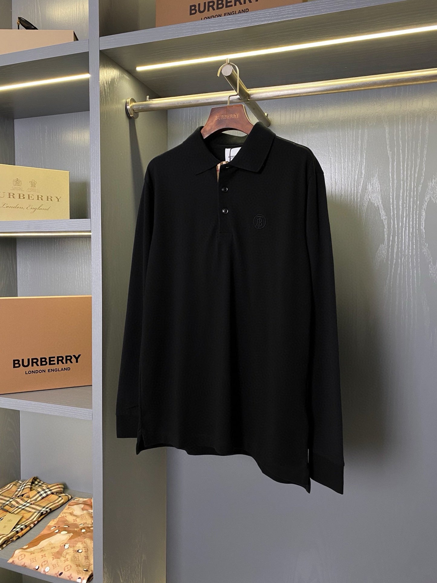 BBR Long Sleeve Polo Shirt