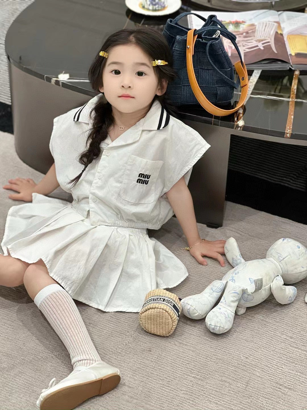 MiuMiu Shirt/Skirt Set