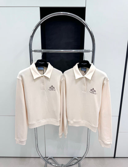 Prada Long Sleeve Polo