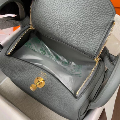 Hermes Mini Lindy, 19cm, 63, TC Skin
