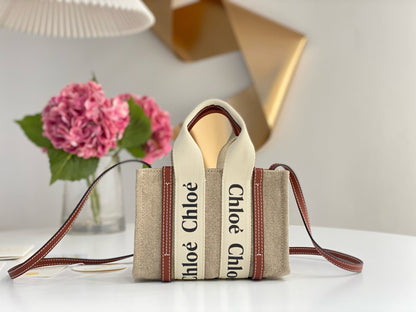 Chloe Woody Tote Bag