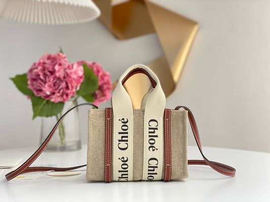 Chloe Woody Tote Bag
