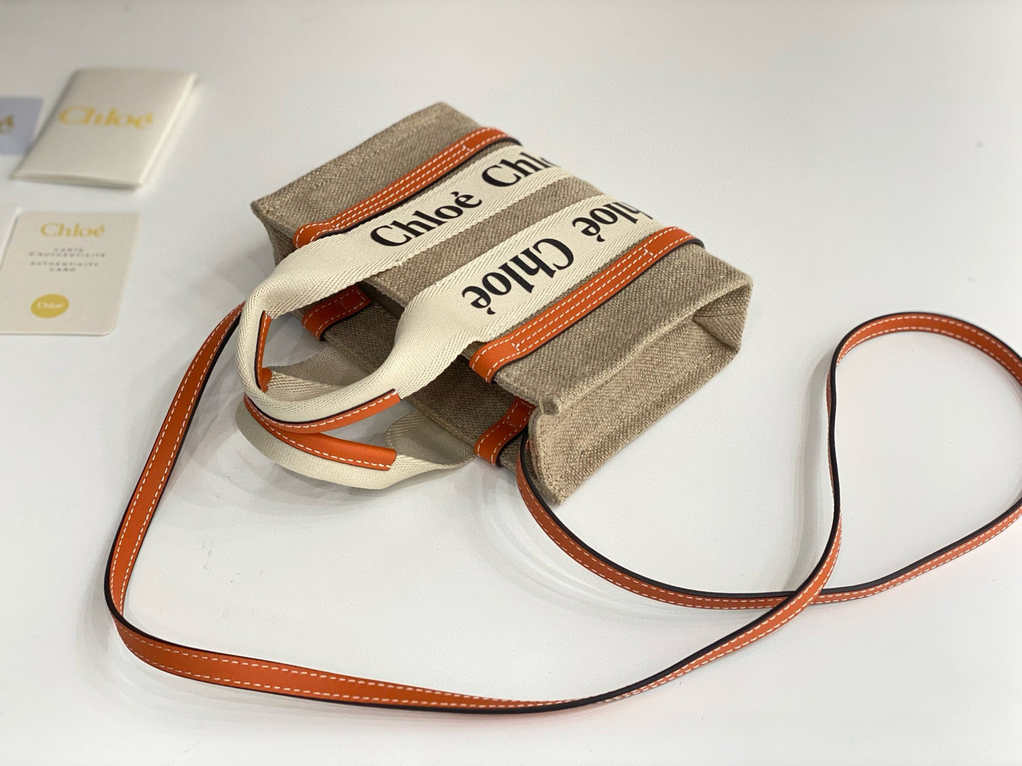 Chloe Woody Tote Bag