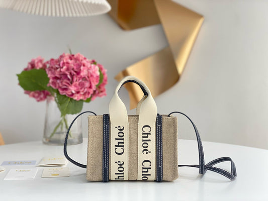 Chloe Woody Tote Bag