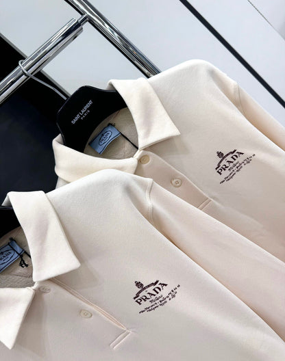 Prada Long Sleeve Polo