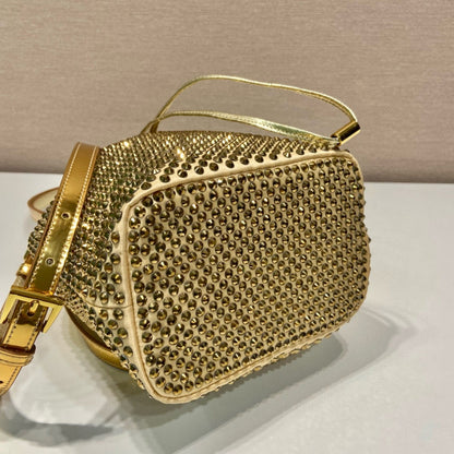 Prada Crystal Bucket Bag