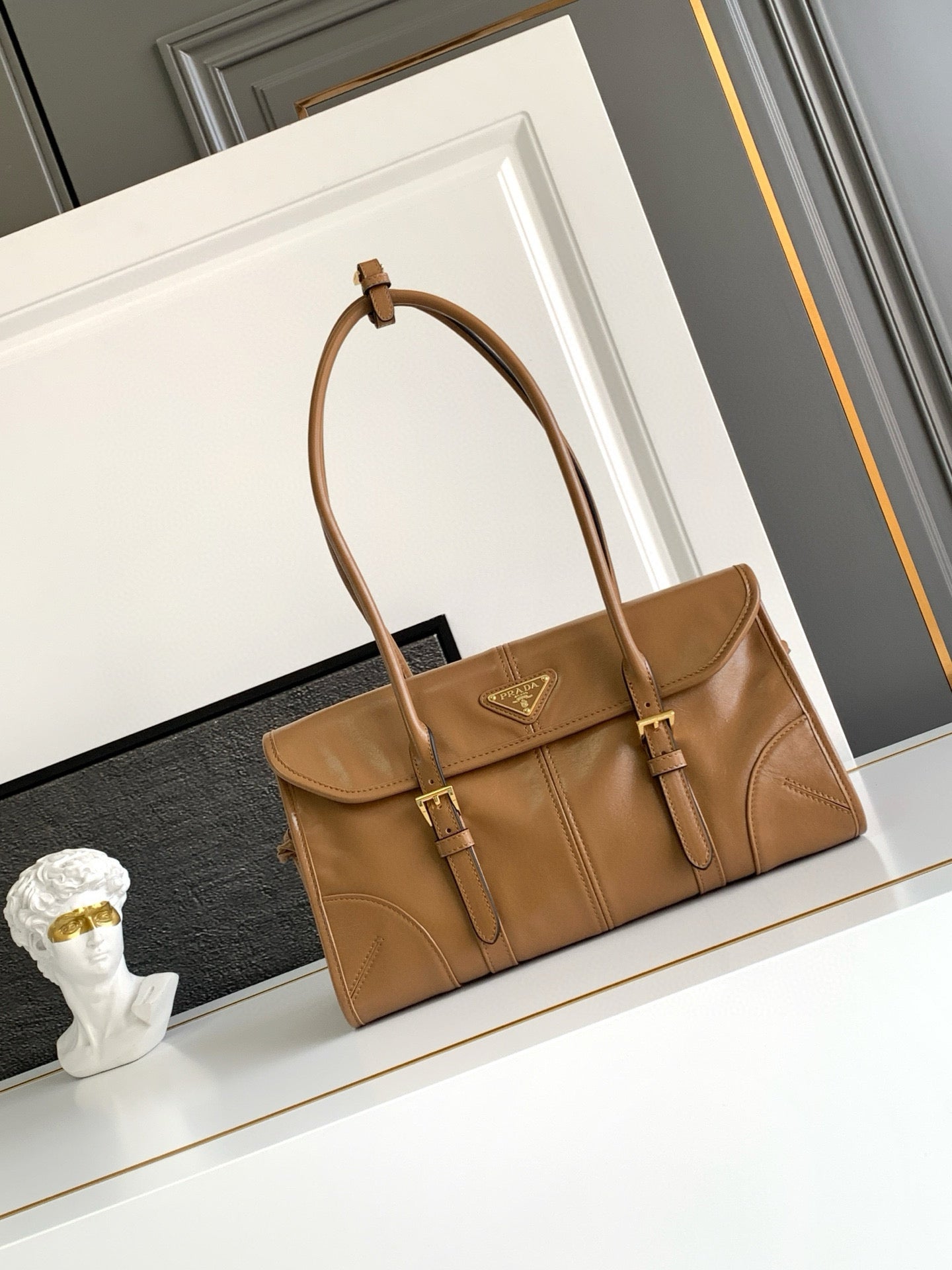 Prada Leather Tote Bag