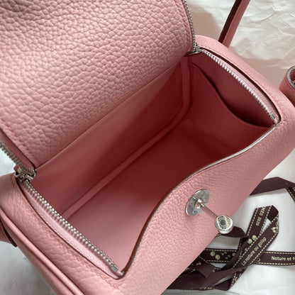 Hermes Mini Lindy, 19cm, 1Q, TC Skin