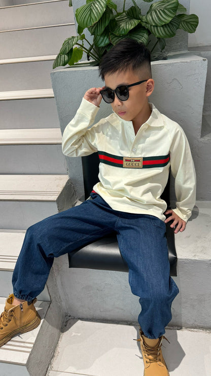 GC Long Sleeve Polo