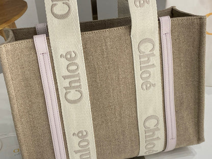 Chloe Woody Tote Bag