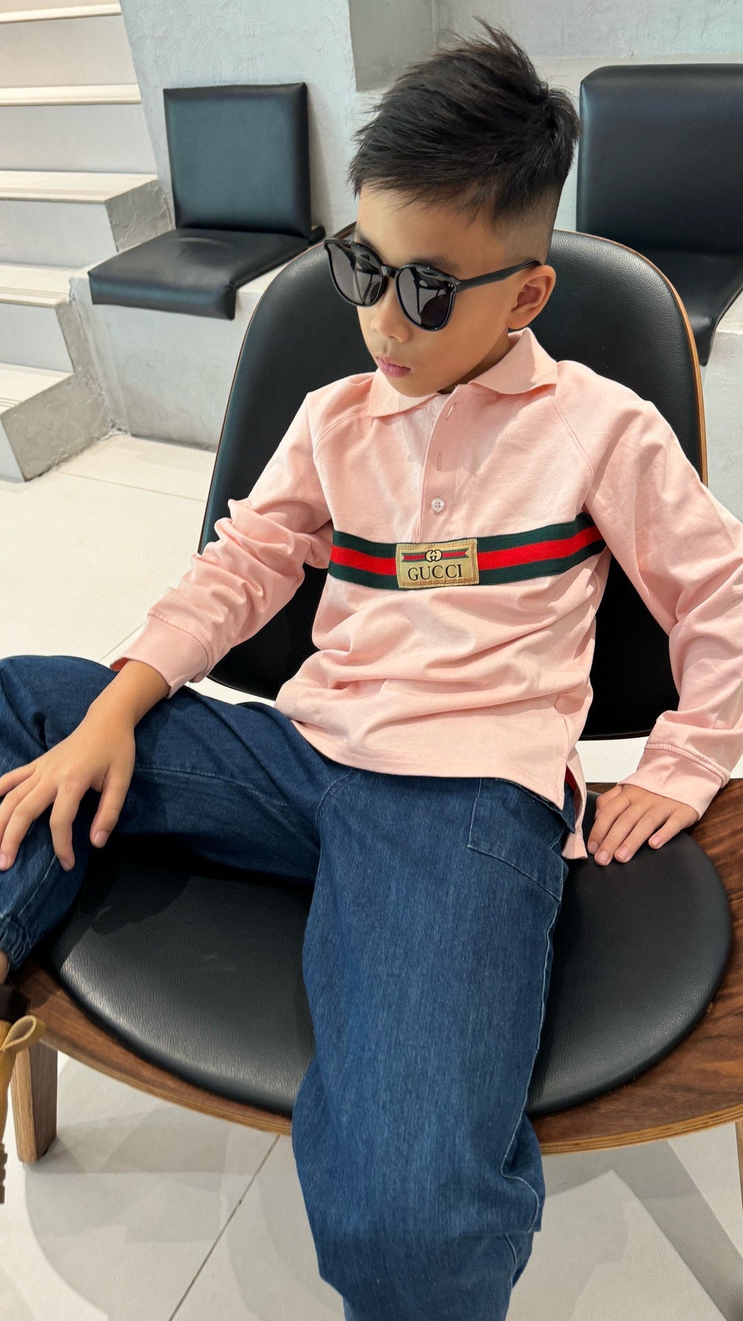 GC Long Sleeve Polo