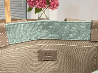 Chloe Woody Tote Bag