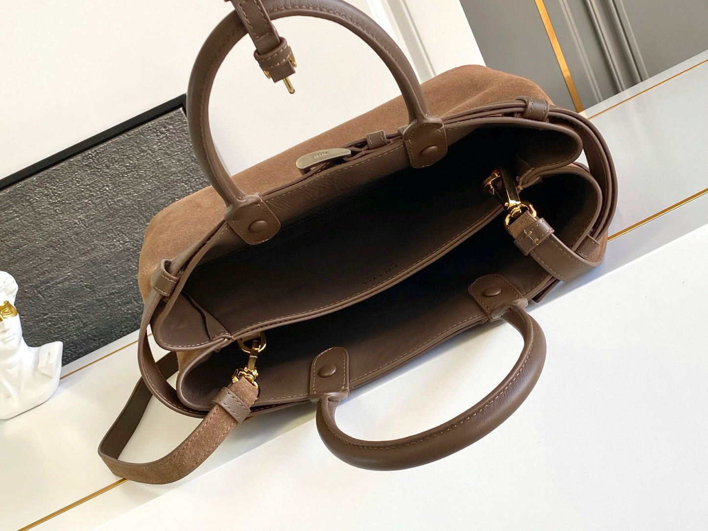 Prada Leather Tote Bag