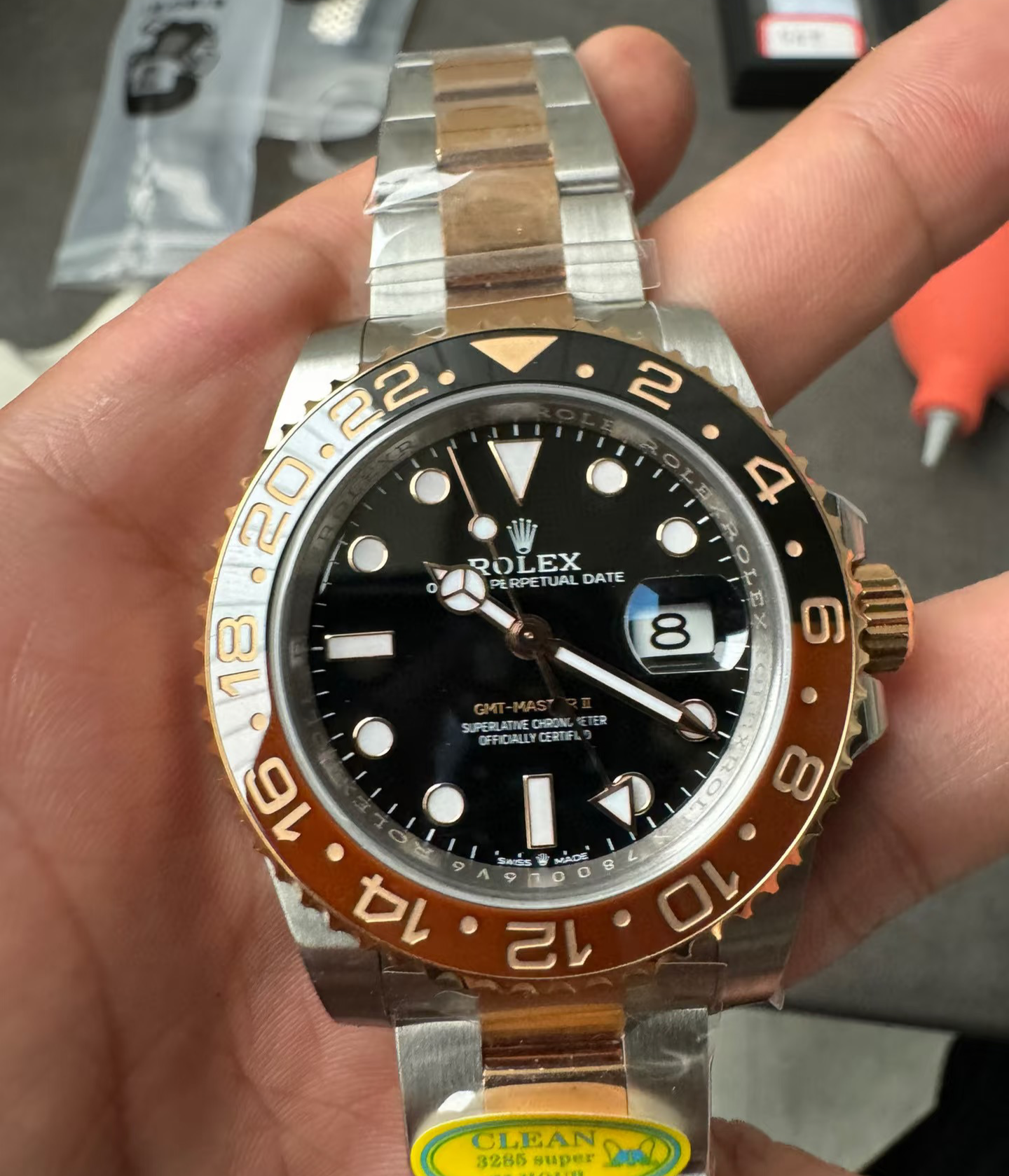 Rolex GMT Master II (Root beer)