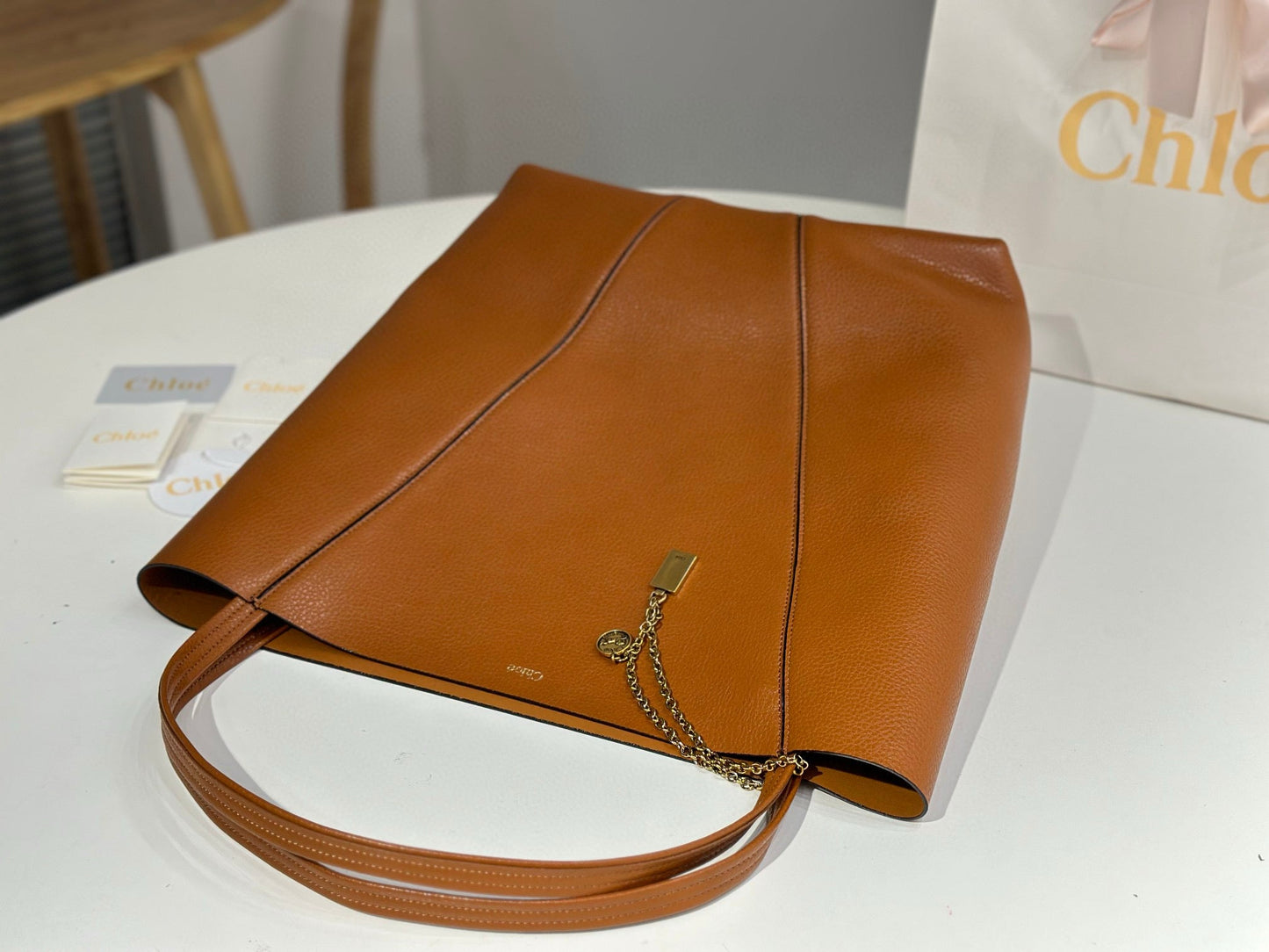 Chloe Spin Tote Bag