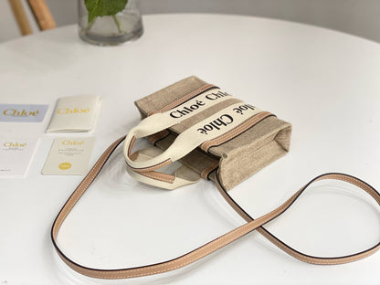Chloe Woody Tote Bag