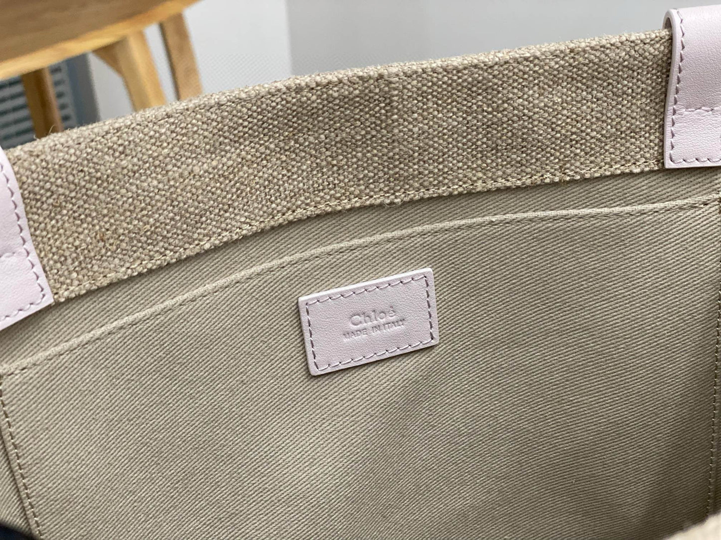 Chloe Woody Tote Bag