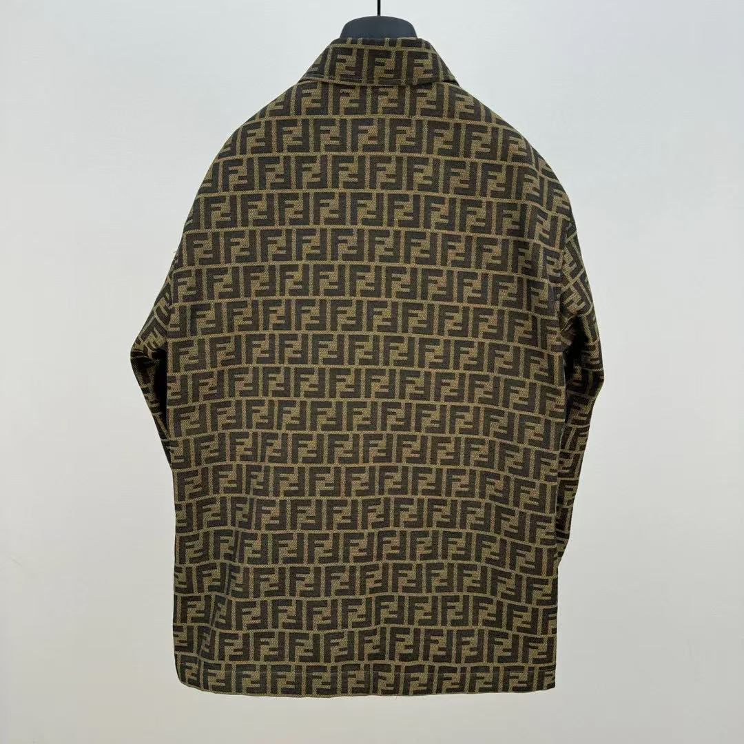 Fendi Long Sleeve Polo (Chest 116)