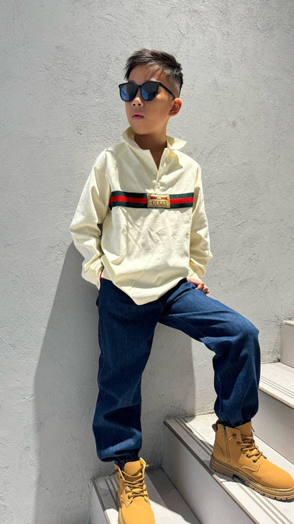 GC Long Sleeve Polo