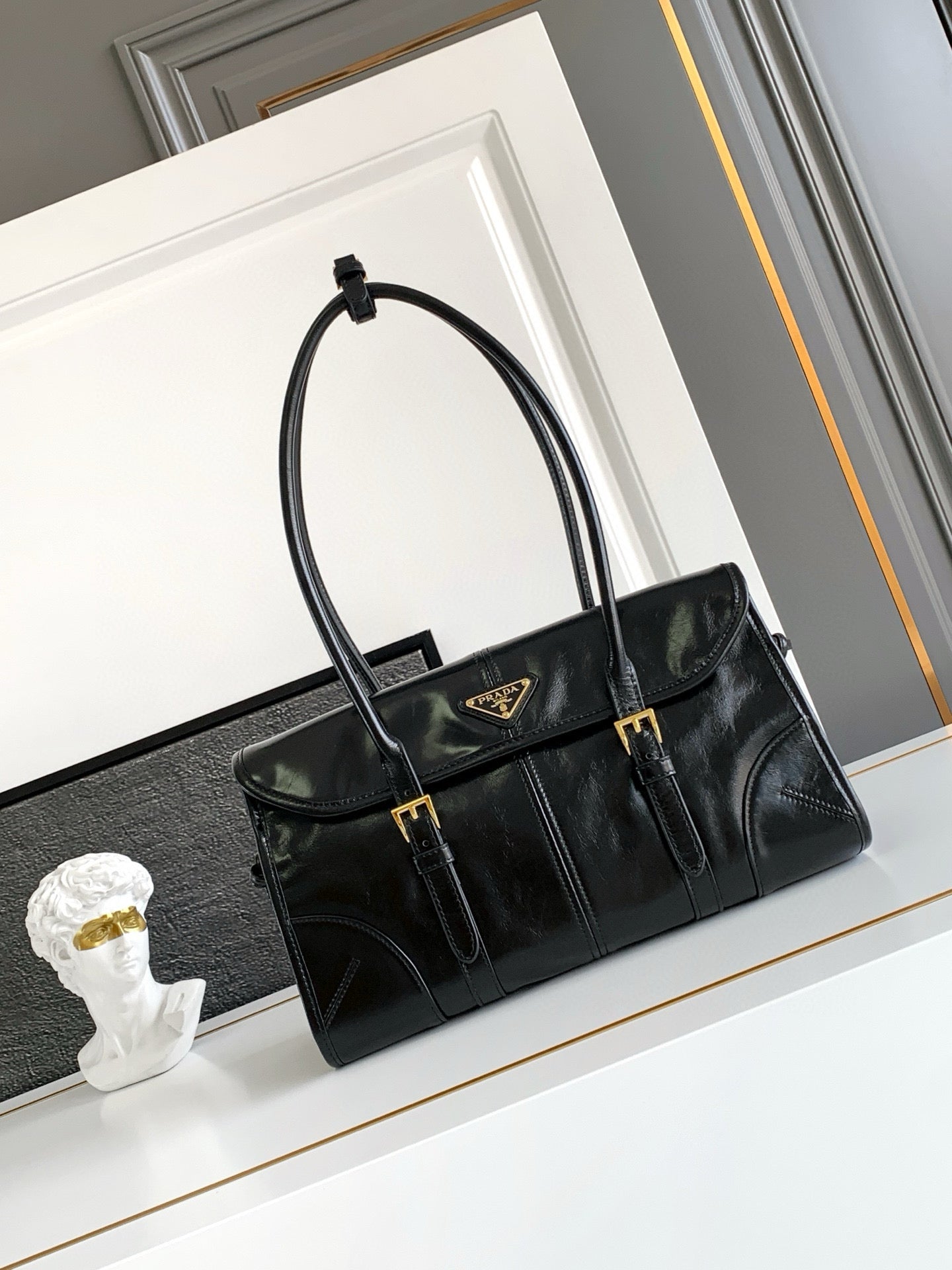 Prada Leather Tote Bag