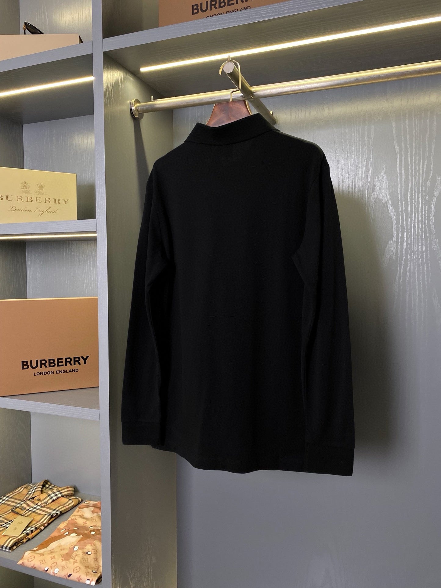 BBR Long Sleeve Polo Shirt