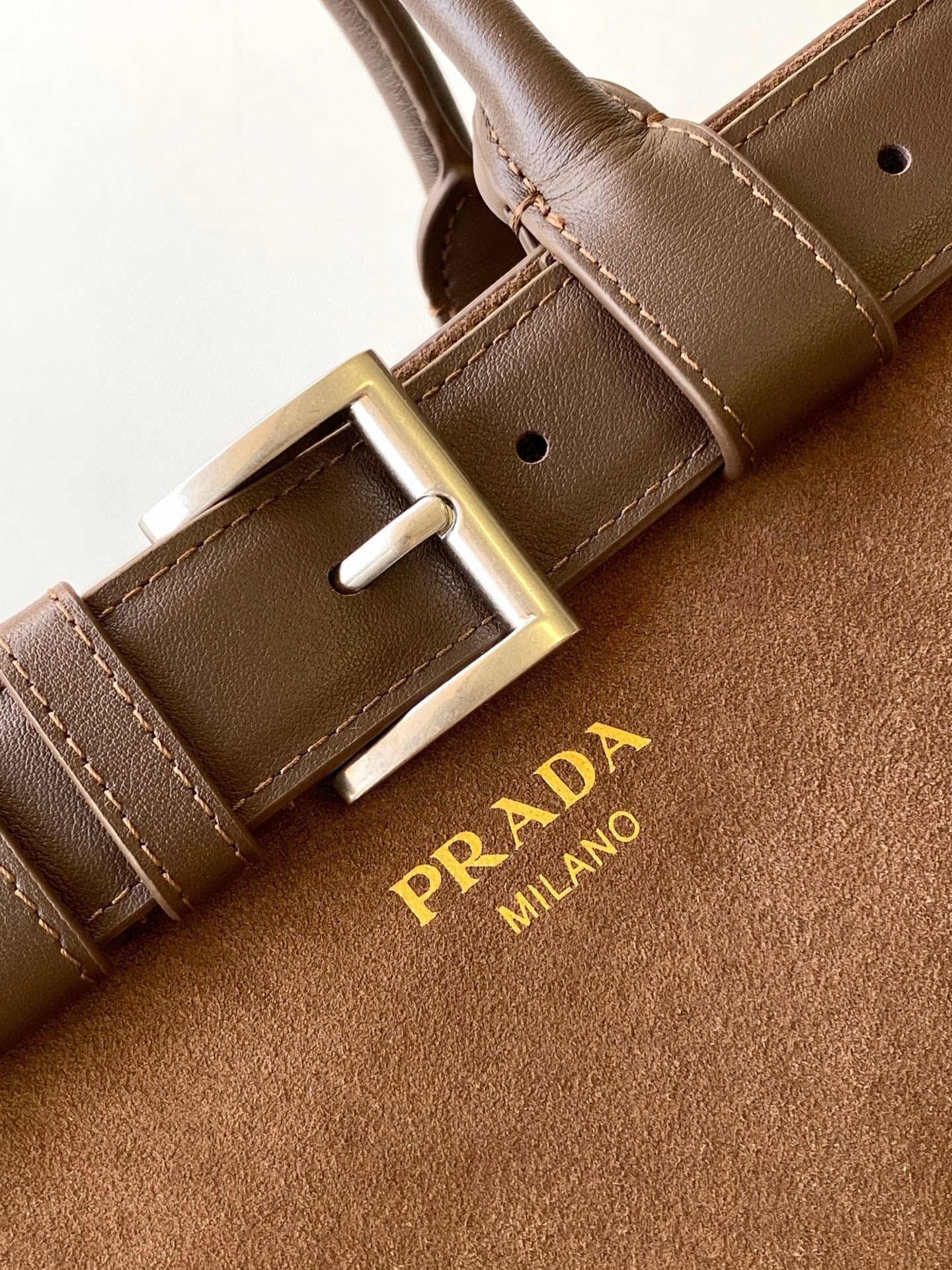 Prada Leather Tote Bag