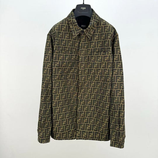 Fendi Long Sleeve Polo (Chest 116)