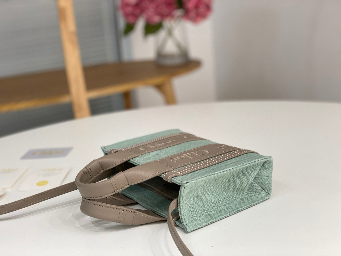 Chloe Woody Tote Bag