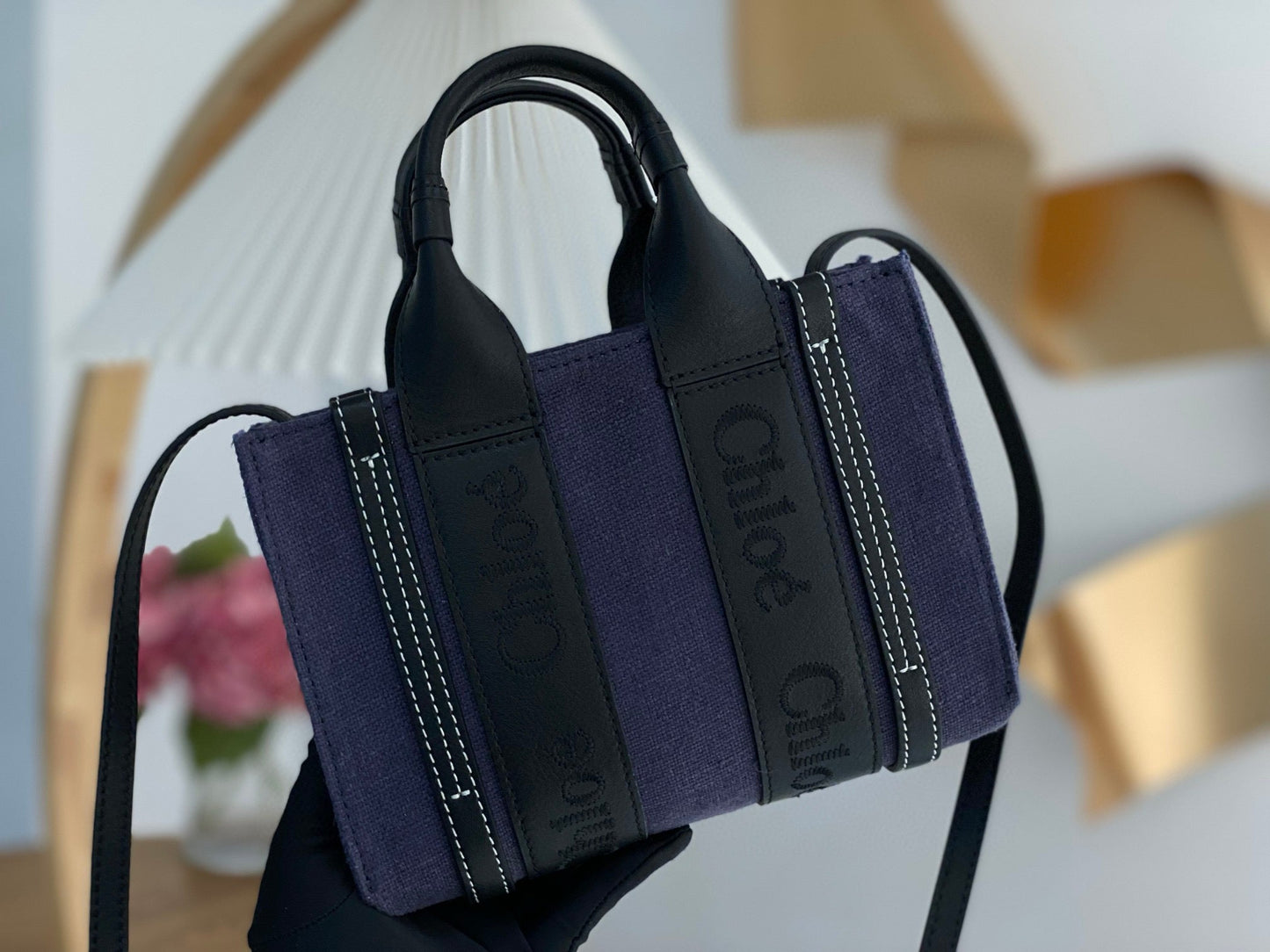 Chloe Woody Tote Bag