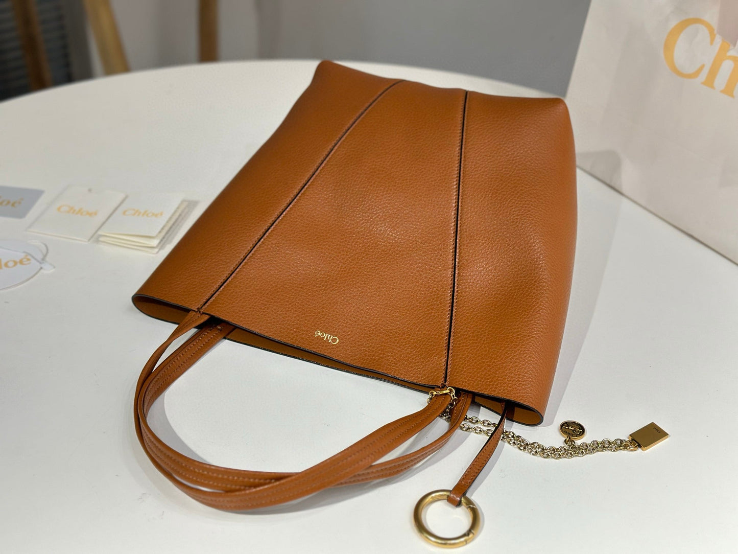 Chloe Spin Tote Bag