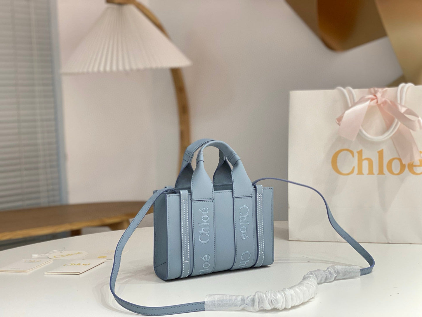 Chloe Woody Tote Bag