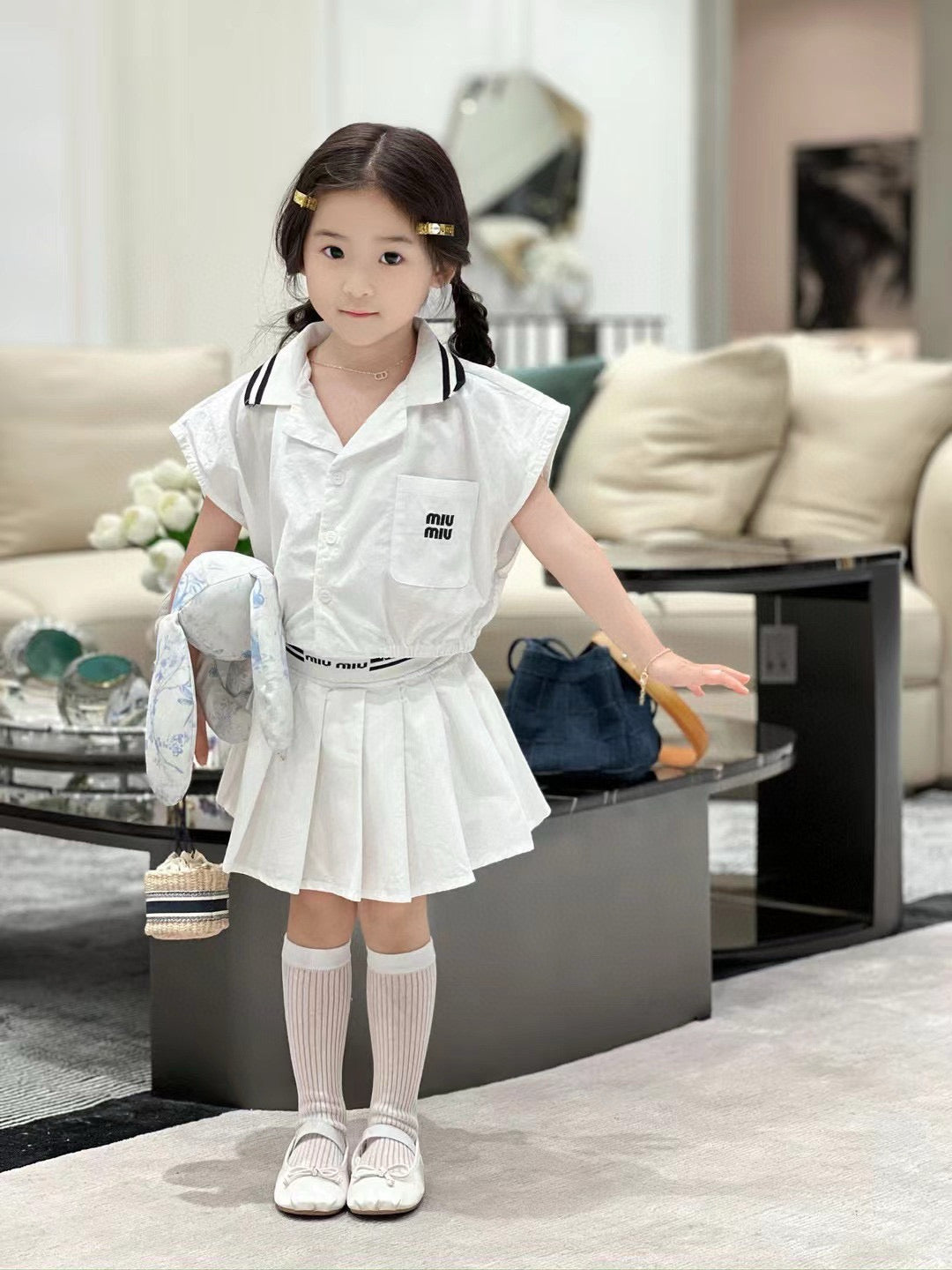 MiuMiu Shirt/Skirt Set