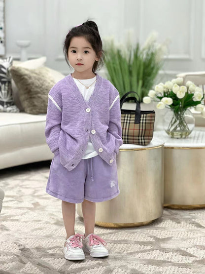 BBR Cardigan/Short Pant Set