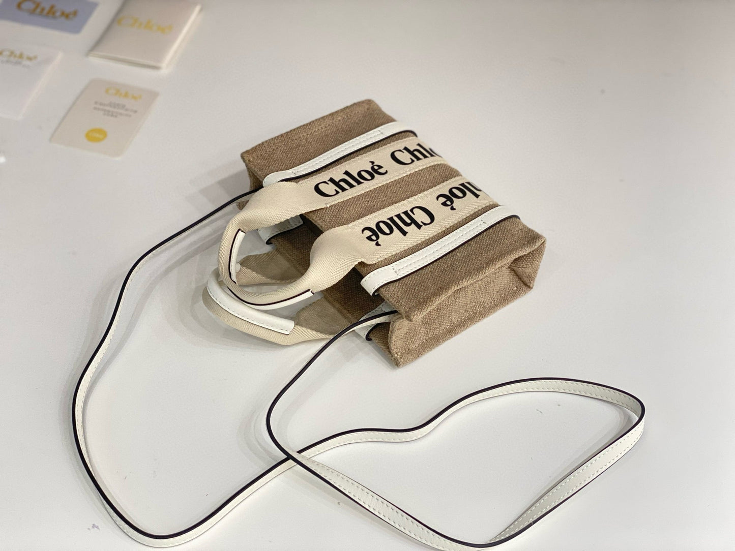 Chloe Woody Tote Bag