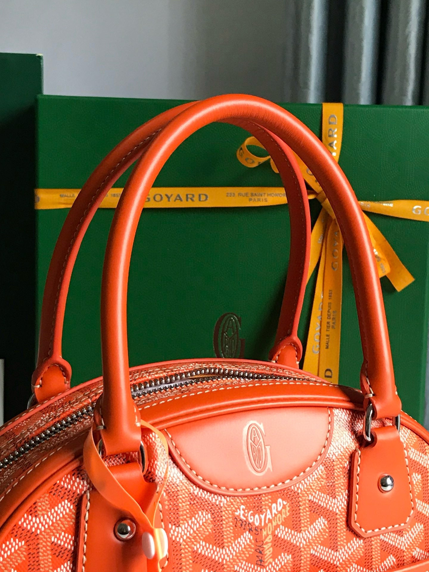 GOYARD BOWLING BAG 26*17*8