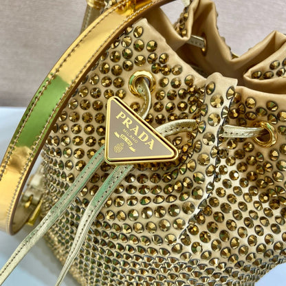 Prada Crystal Bucket Bag