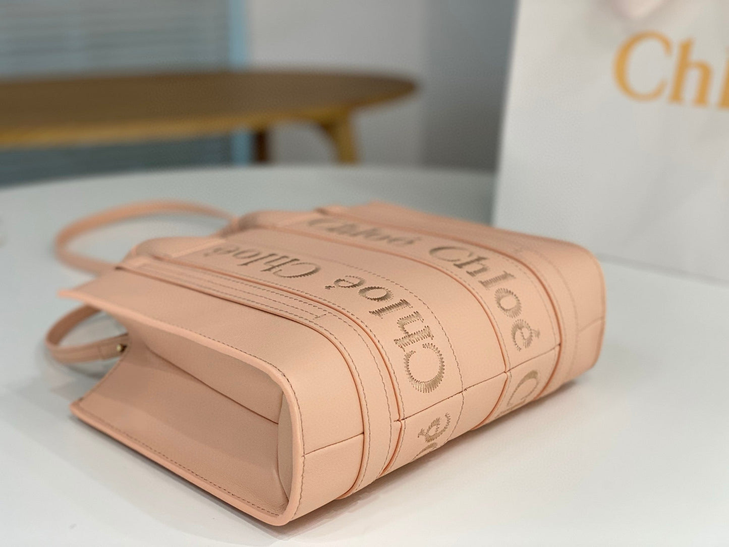 Chloe Woody Tote Bag