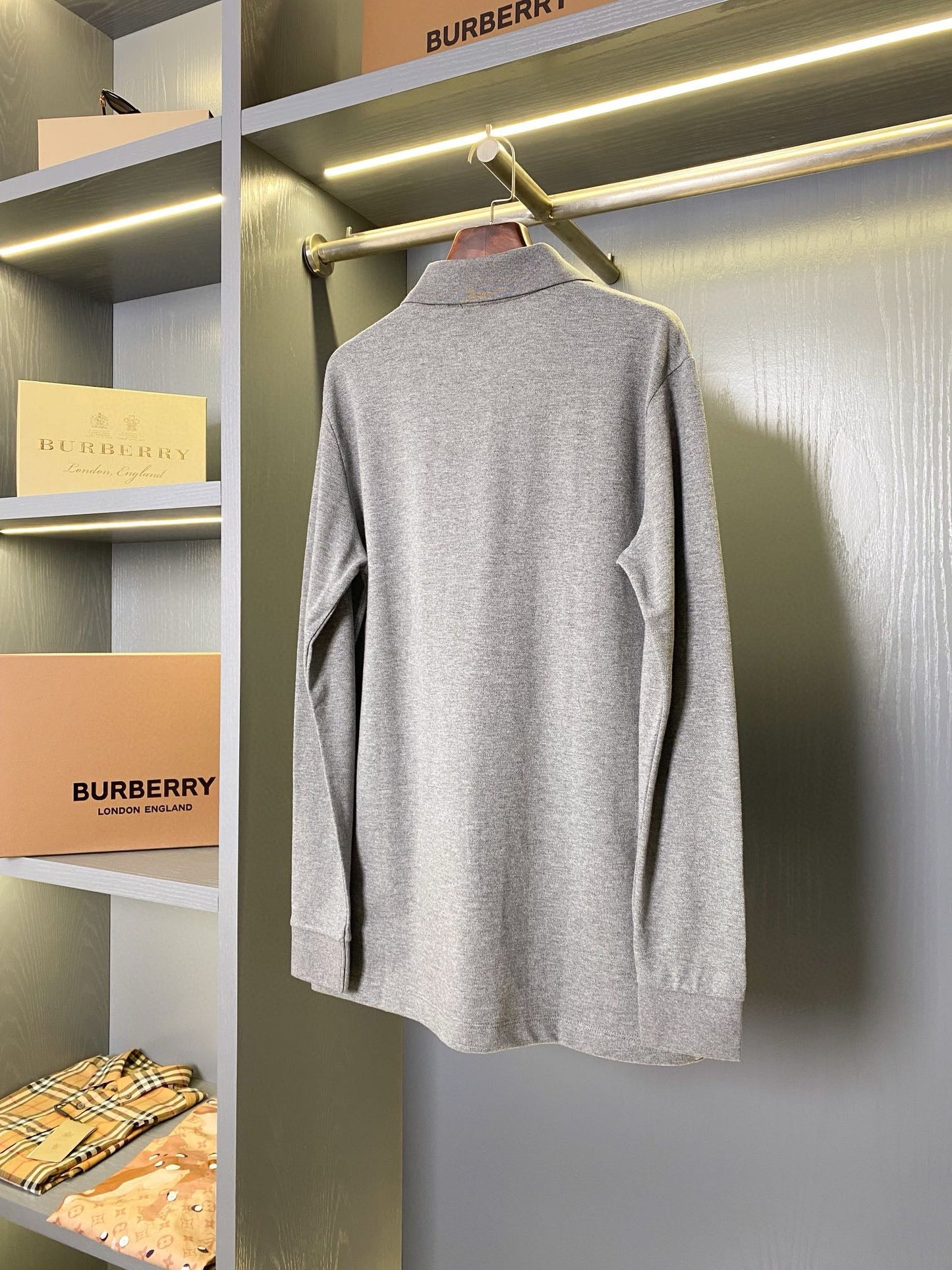 BBR Long Sleeve Polo Shirt