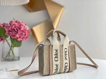 Chloe Woody Tote Bag