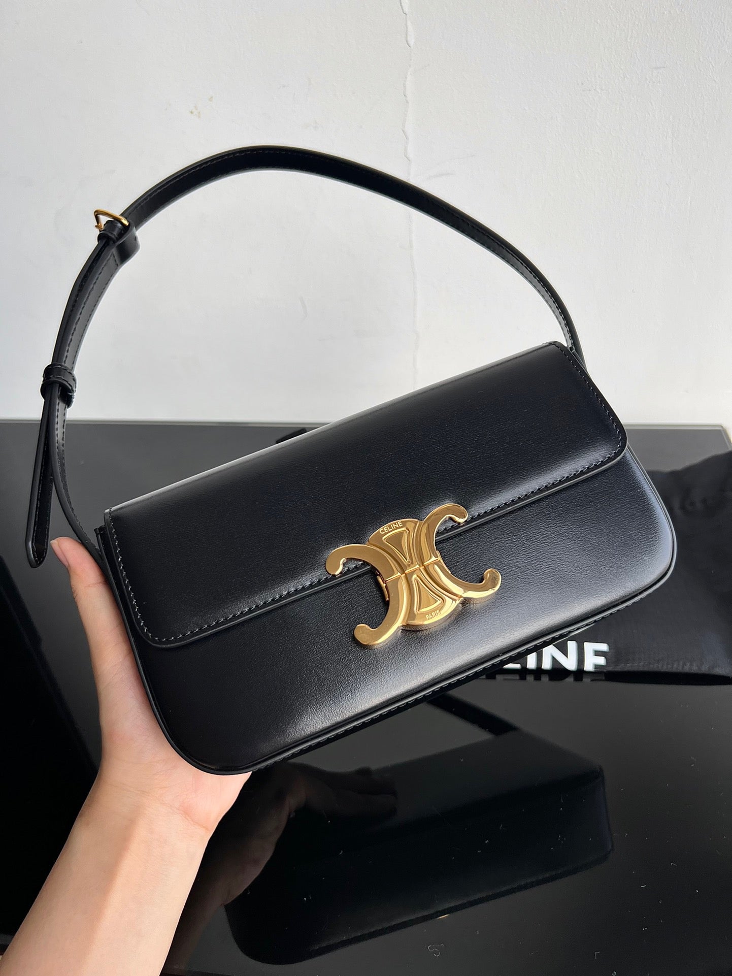 Celine Triomphe Hobo