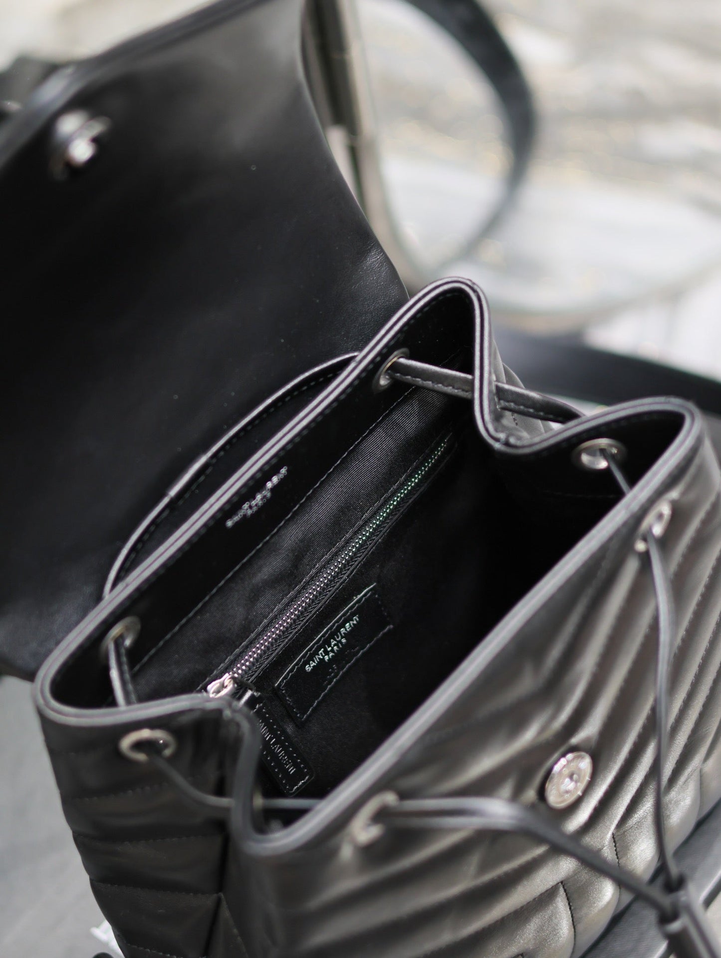 YSL LouLou Puffer Backpack