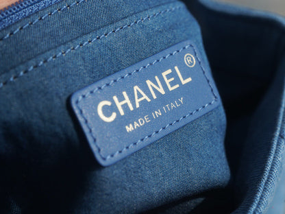 Chanel 22C Denim Mini Flap